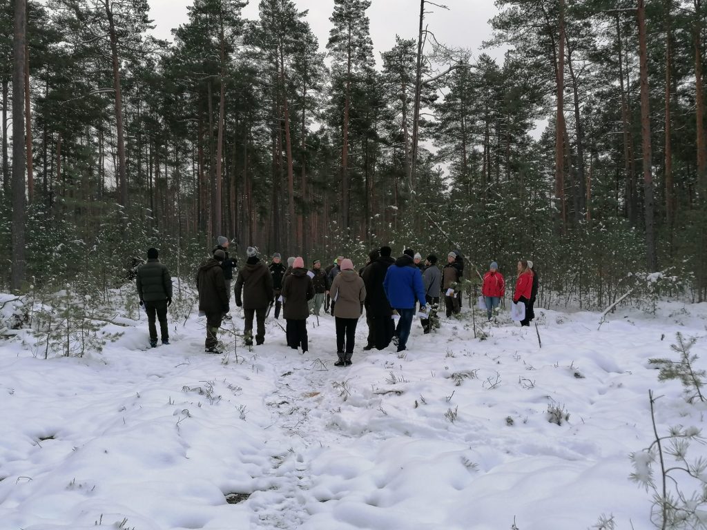 LatViaNature meža biotopu atjaunošana, LVM pieredzes apmaiņa ar SIA "Rīgas meži"
